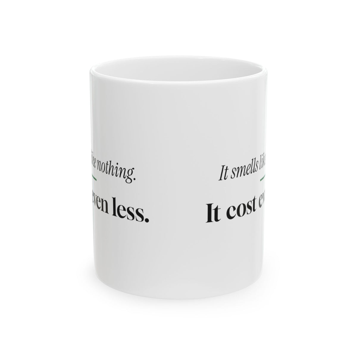 White Elephant Coffee Mug It Smells Like Nothing