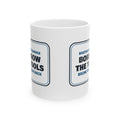 Funny Brother Coffee Mug Borrow The Tools Bring Them Back Garage Sign