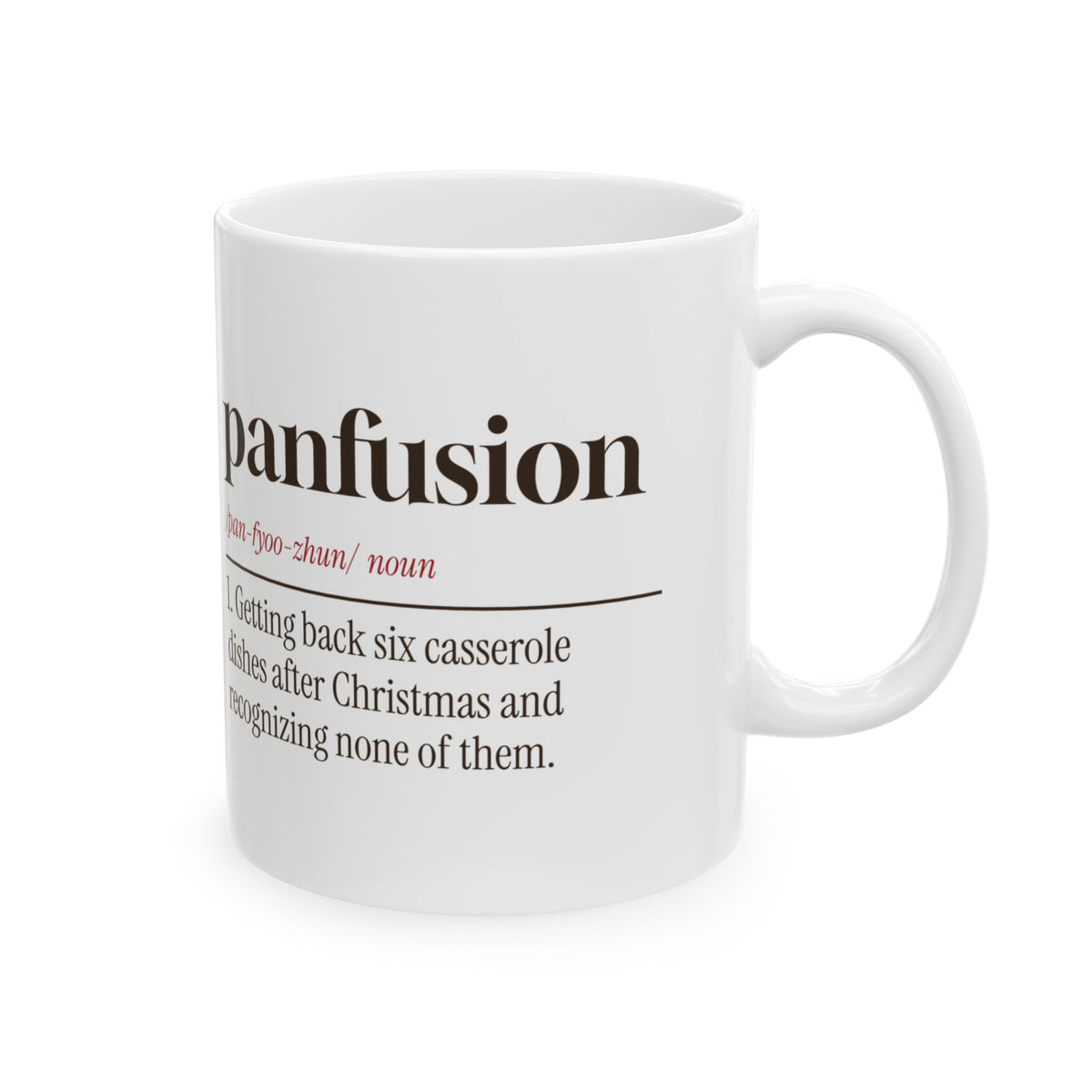 Funny Christmas Host Coffee Mug Panfusion Dictionary Definition