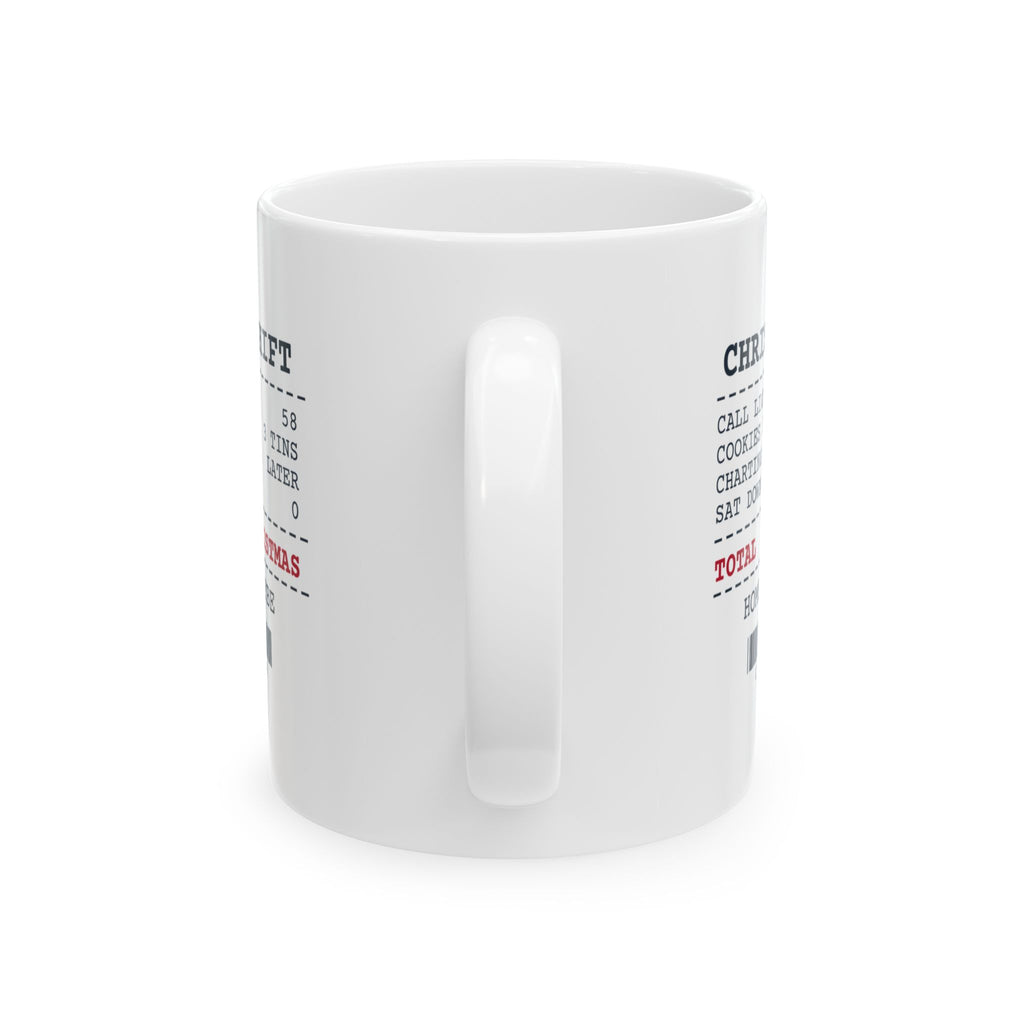 Funny Christmas Nurse Coffee Mug Call Lights 58 Cookie Tins 3 Receipt