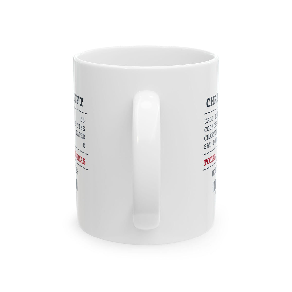 Funny Christmas Nurse Coffee Mug Call Lights 58 Cookie Tins 3 Receipt