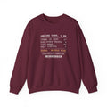 Funny Christmas Shopping Sweatshirt Items In Cart 47 Receipt
