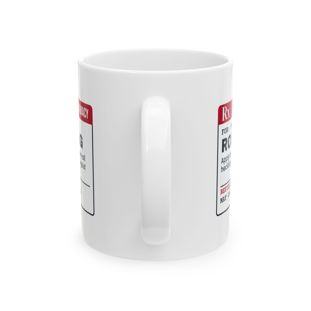 Softball Coffee Mug Pitcher Prescription Strength