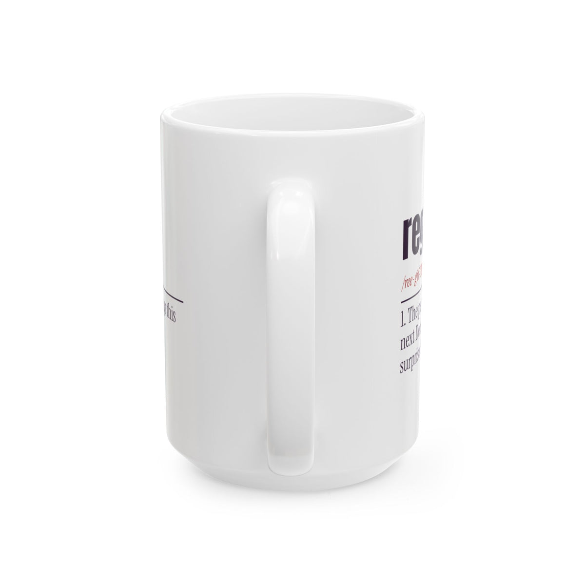 Funny White Elephant Coffee Mug Regiftee Definition For Gift Swaps