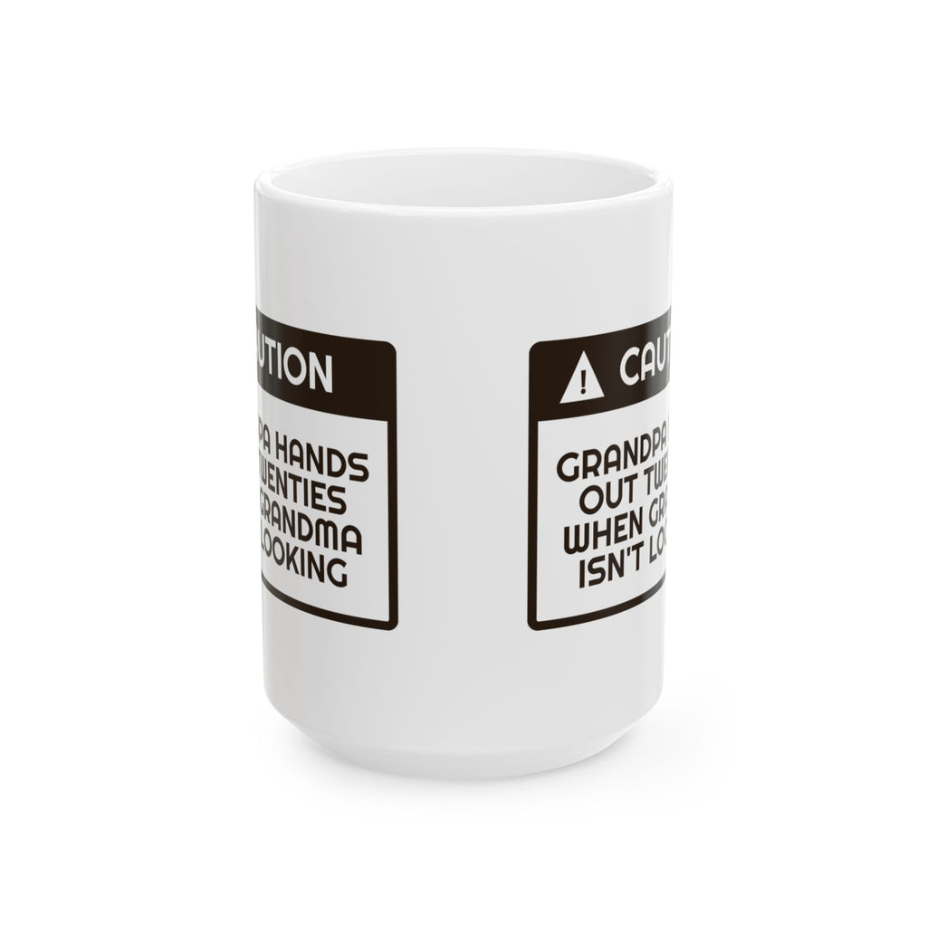 Funny Grandpa Warning Coffee Mug Secret Twenties For Grandpa