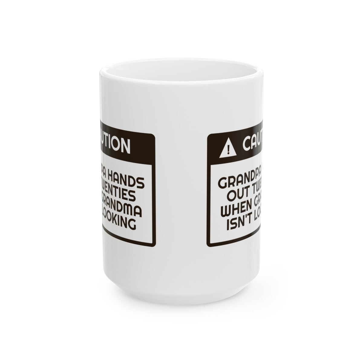 Funny Grandpa Warning Coffee Mug Secret Twenties For Grandpa