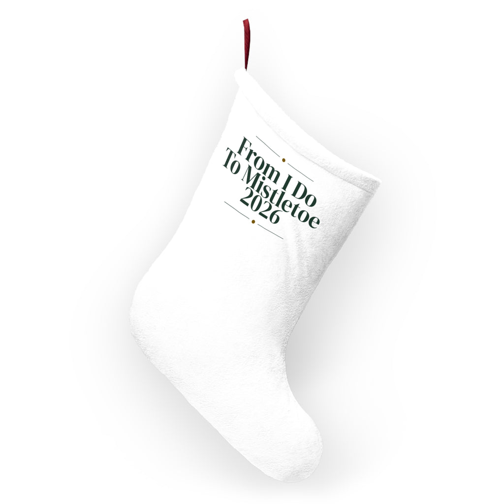 Christmas Stocking From I Do To Mistletoe 2026 For Newlyweds