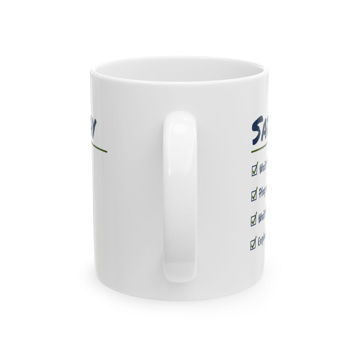 Funny Pickleball Coffee Mug Wait For A Court Play One Game