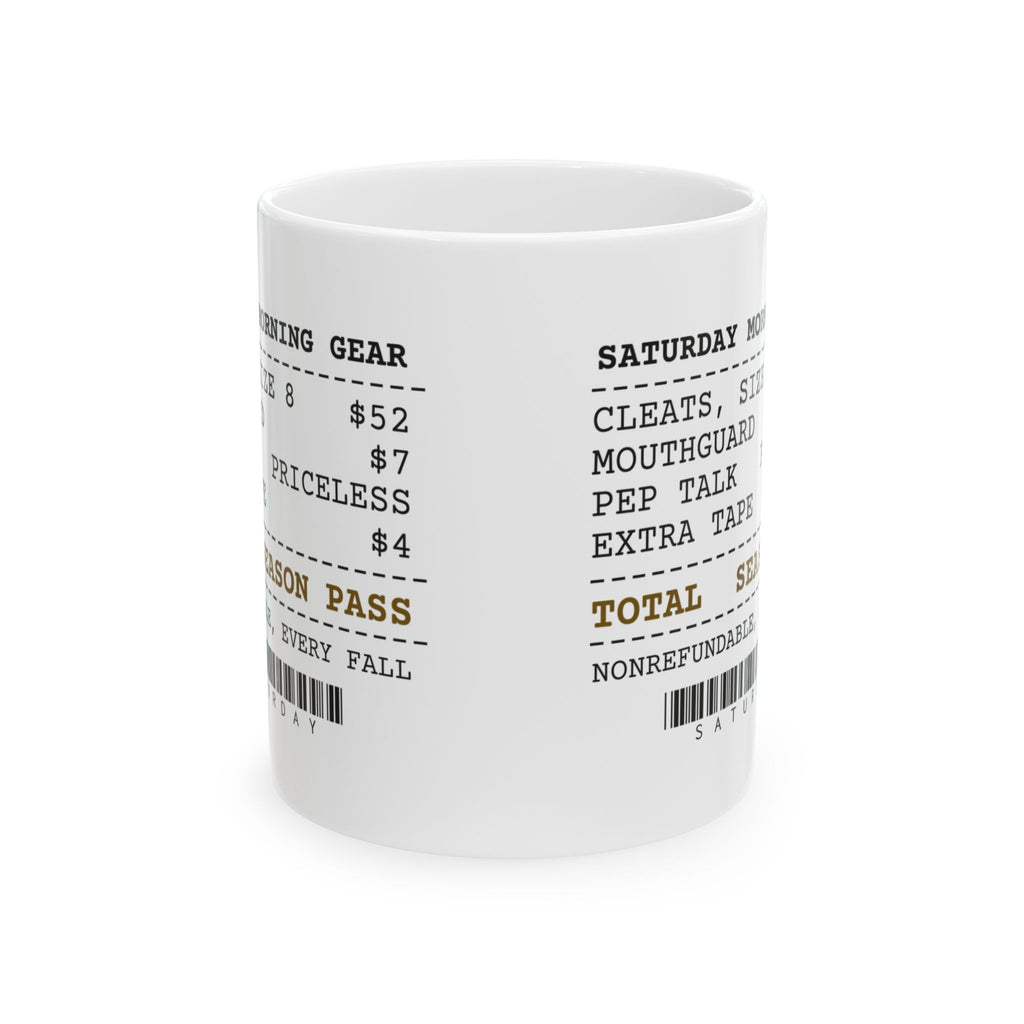 Football Dad Coffee Mug Saturday Morning Gear
