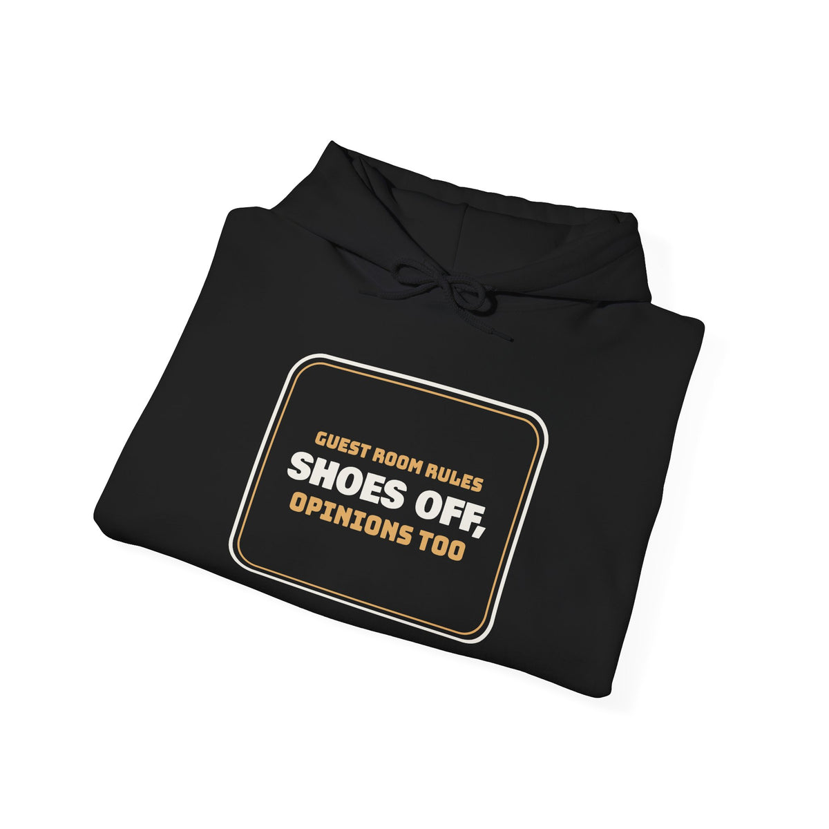 Funny Christmas In-Laws Hoodie Shoes Off Opinions Too