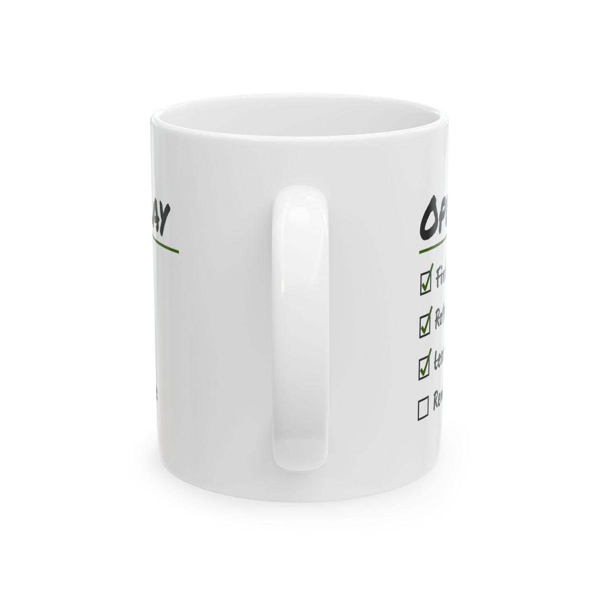 Pickleball Coffee Mug Open Play Checklist Forgot Names