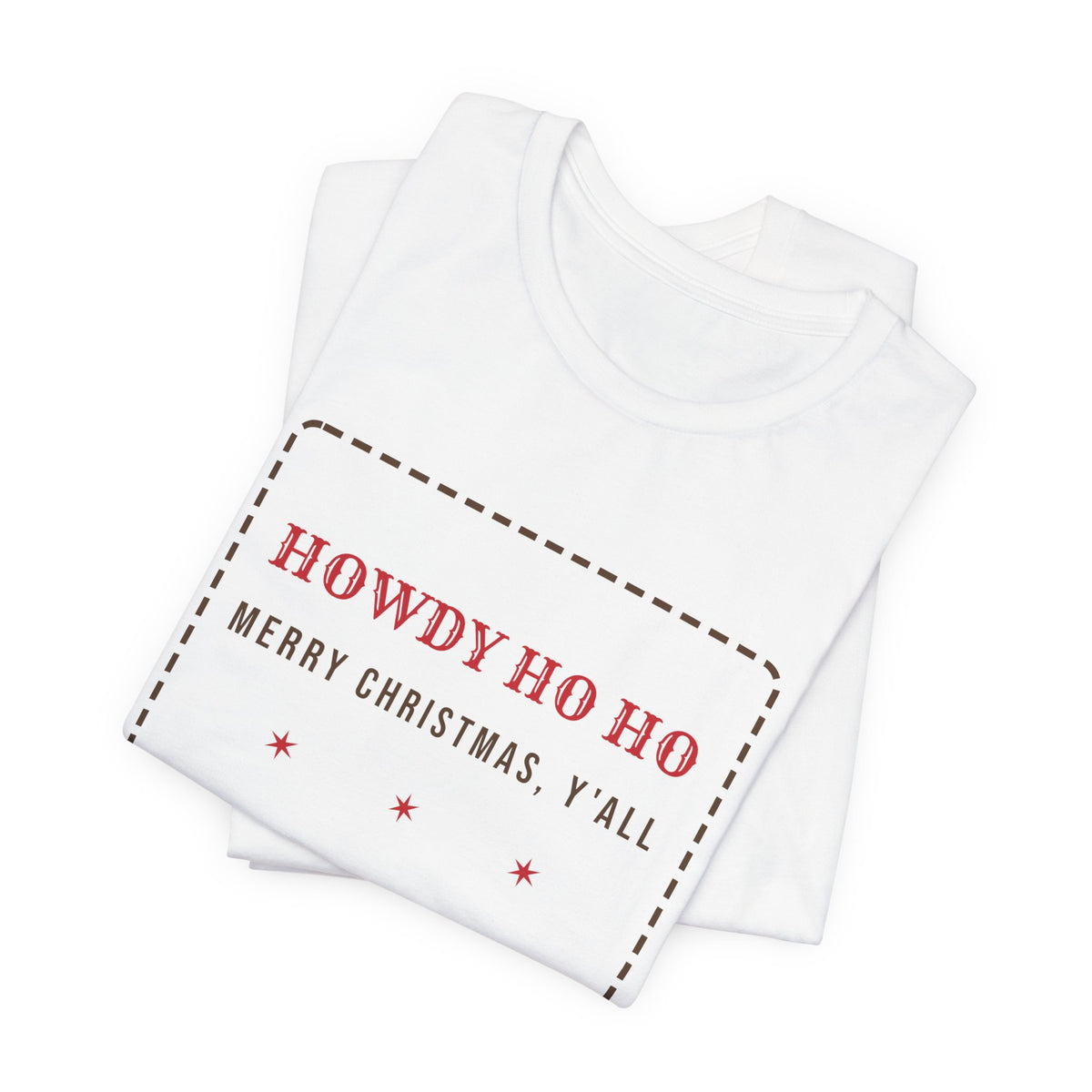 Funny Western Christmas Shirt Howdy Ho Ho