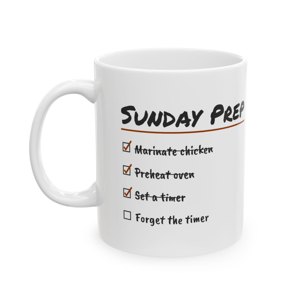 Cooking Coffee Mug Set a Timer Forget the Timer