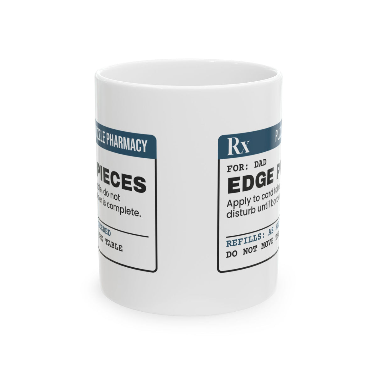 Puzzle Coffee Mug Do Not Move The Table For Dad