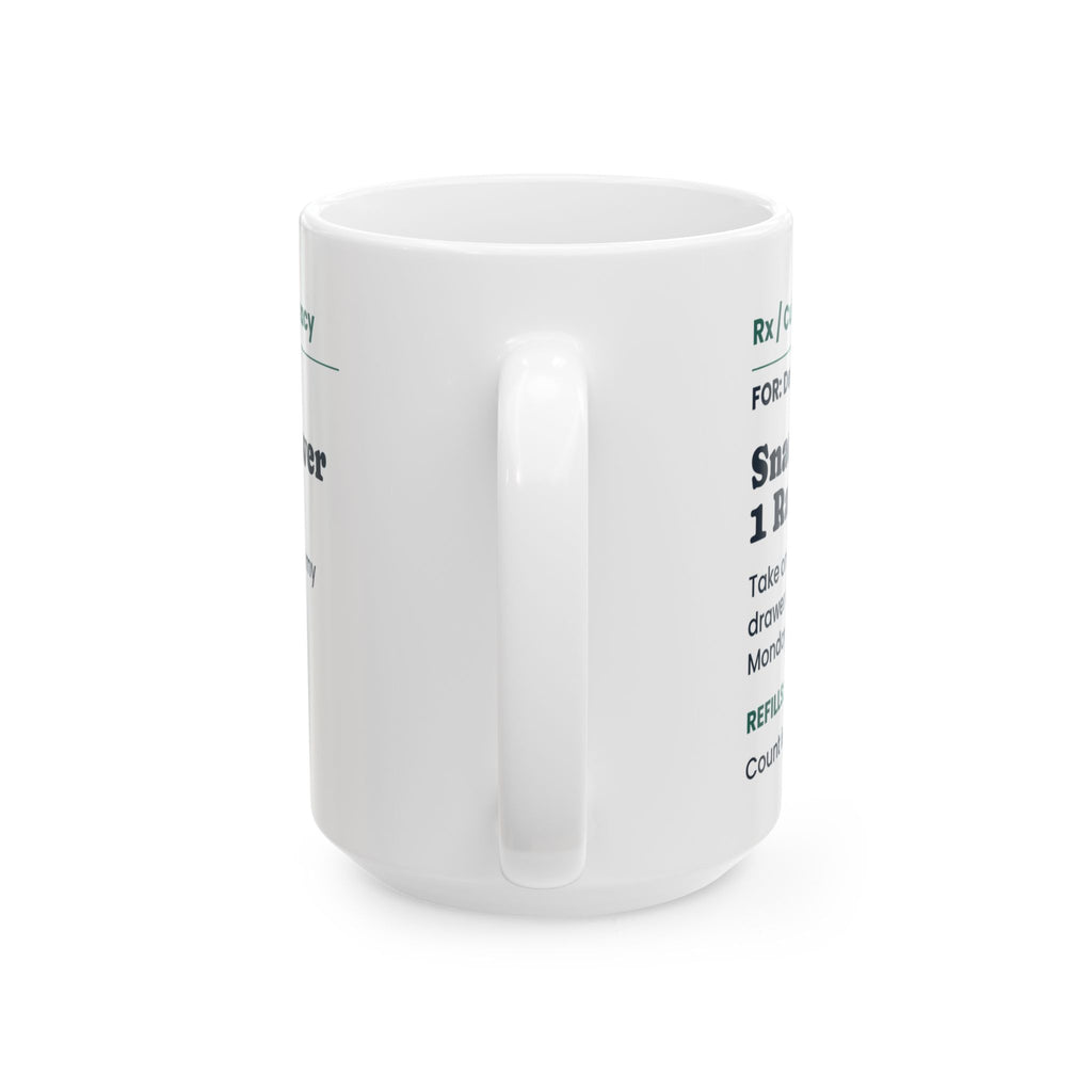Funny Coworker Coffee Mug Snack Drawer Prescription For Coworkers