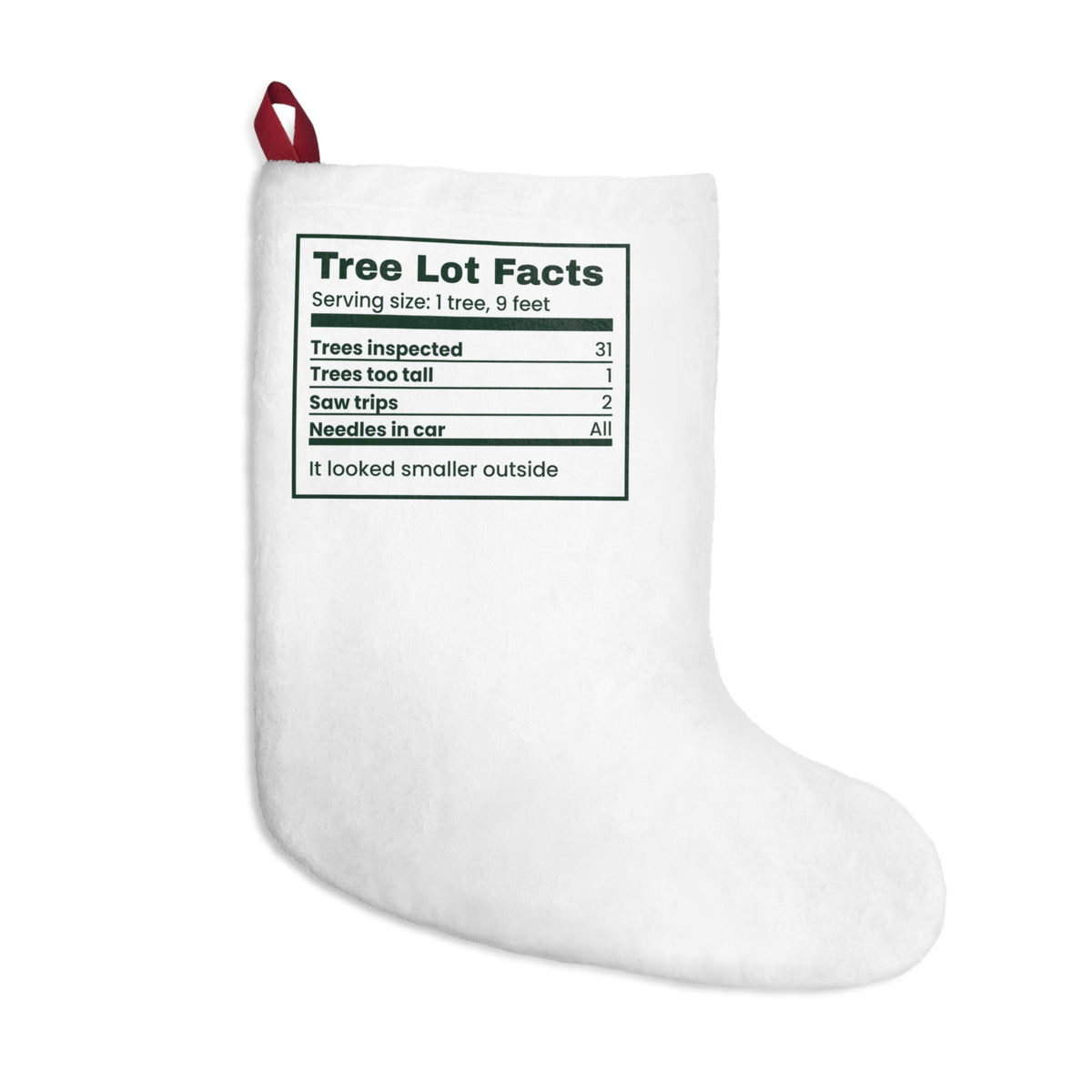 Funny Christmas Stocking Tree Lot Facts For Dad