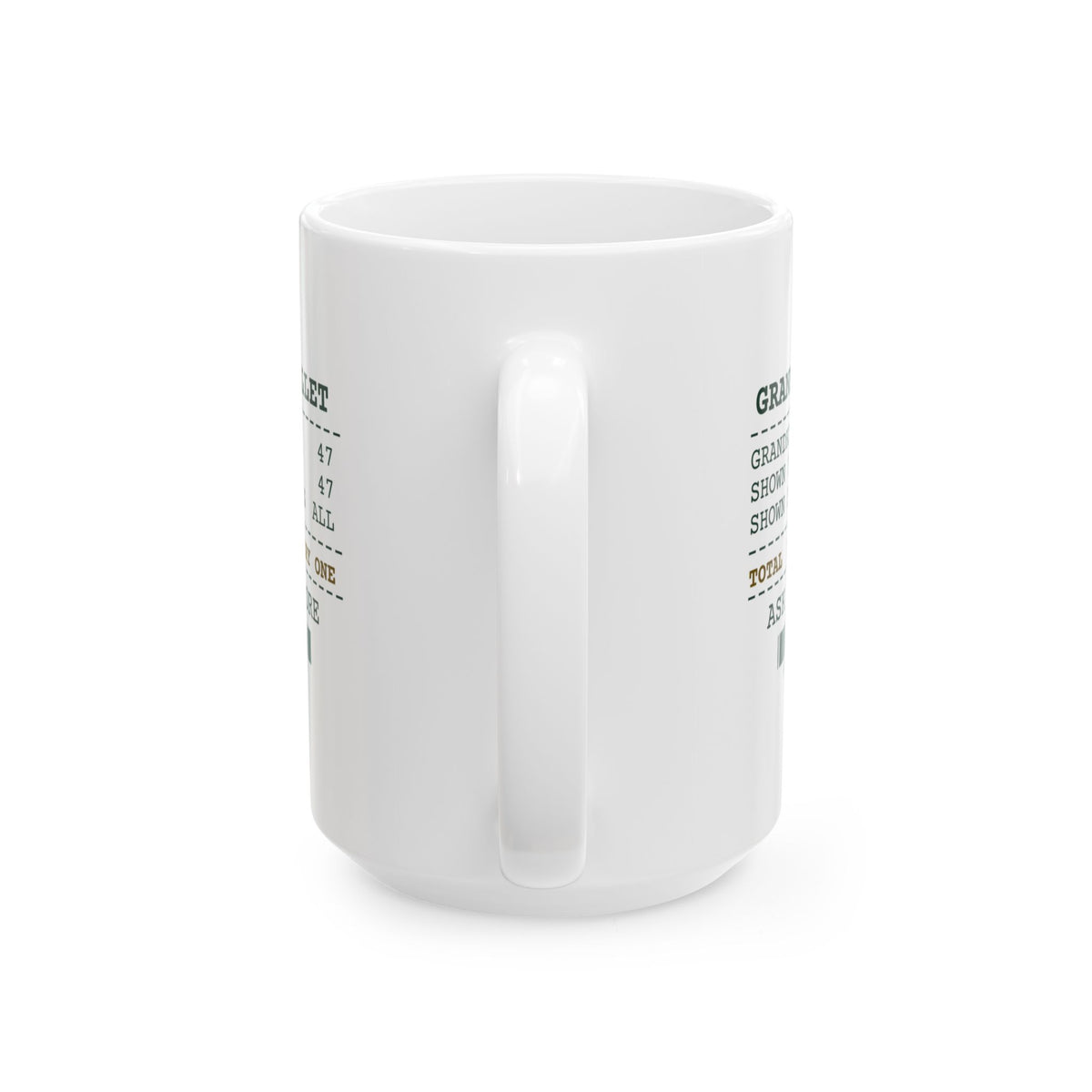 Funny Christmas Coffee Mug Grandpa's Wallet Photos Proud Of Every One