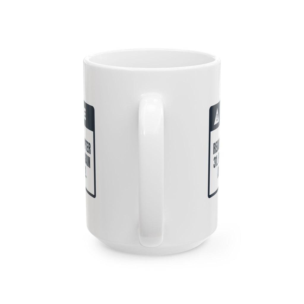 Funny Book Lover Coffee Mug At Chapter 31 Ask Again At 32