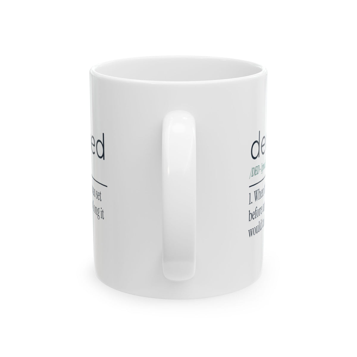 Funny Project Manager Coffee Mug Deadlined Definition For Managers