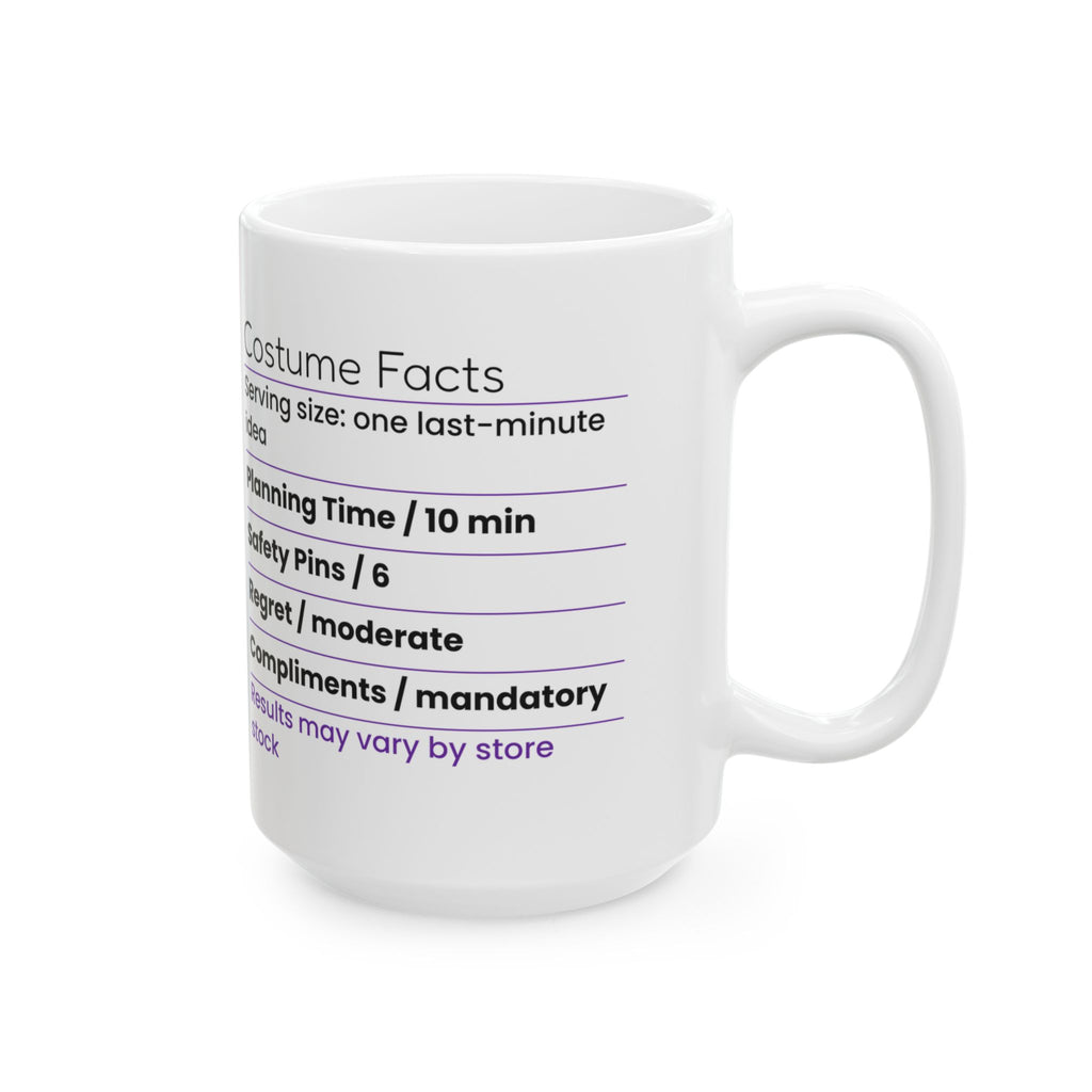 Funny Halloween Coffee Mug Last Minute Costume Facts For Costumes