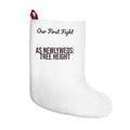 Funny Newlywed Christmas Stocking Our First Fight Was Tree Height