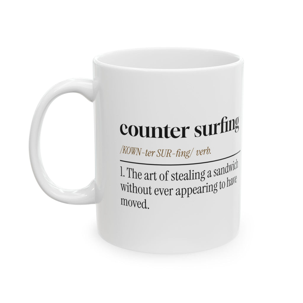 Counter Surfing Coffee Mug For Dog Lovers