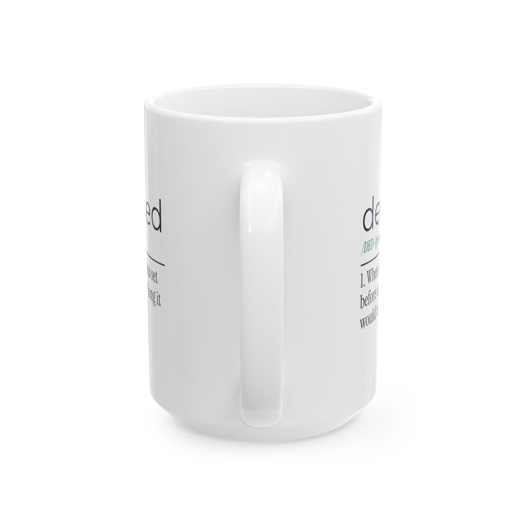Funny Project Manager Coffee Mug Deadlined Definition For Managers
