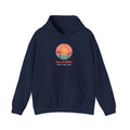 Retro Beach Hoodie Out Of Office Into The Sea