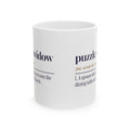 Funny Jigsaw Puzzle Mug Puzzle Widow Dictionary Definition