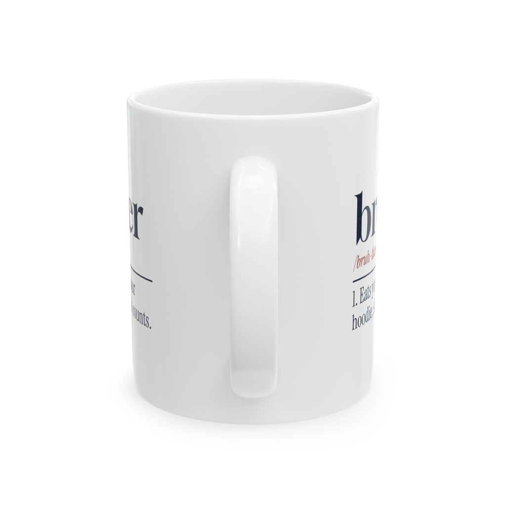 Funny Brother Coffee Mug Brother Dictionary Definition For Brothers