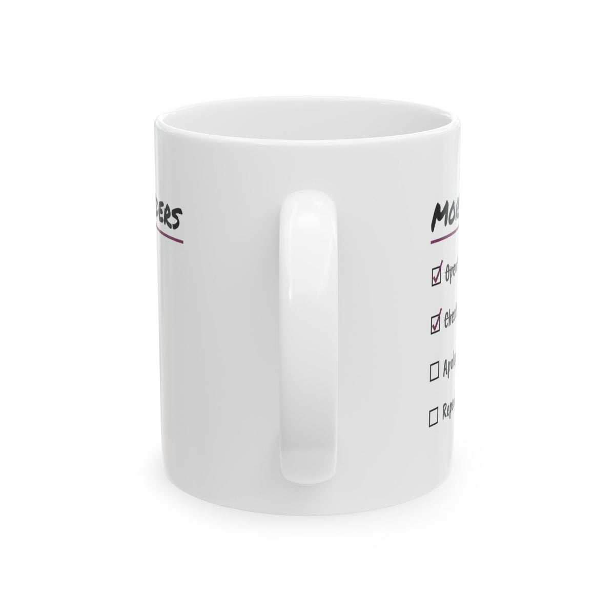 Cat Mom Morning Orders Coffee Mug For Cat Moms
