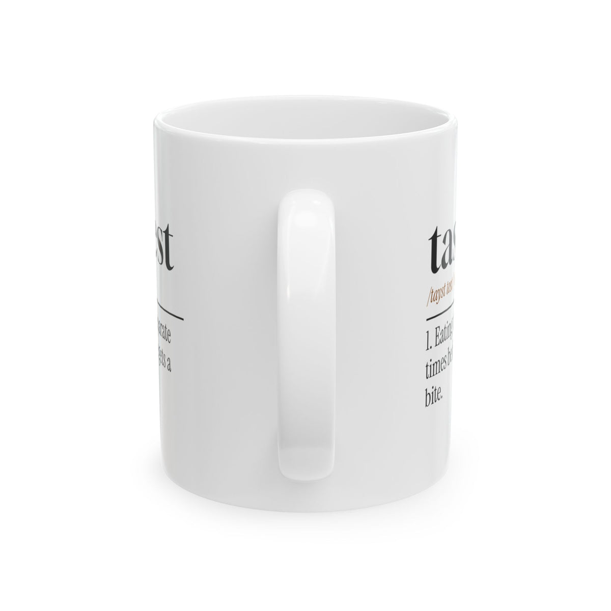 Funny Coffee Mug Taste Test Ate It Four Times