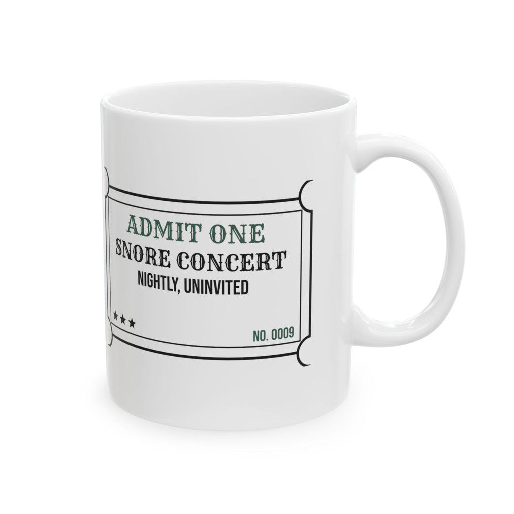 French Bulldog Coffee Mug Snore Concert Nightly