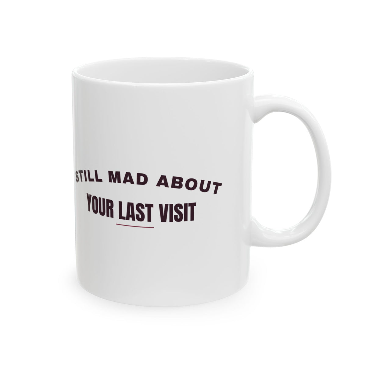 Funny Chihuahua Coffee Mug Still Mad About Your Last Visit