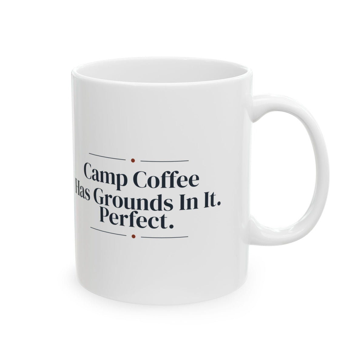 Camping Coffee Mug Camp Coffee Has Grounds In It Perfect For Campers