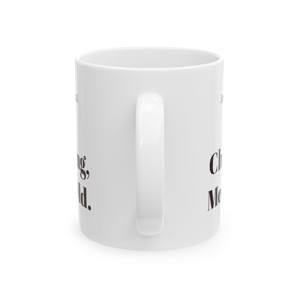 Funny Realtor Coffee Mug Says Cozy Means Small Says Charming Means Old