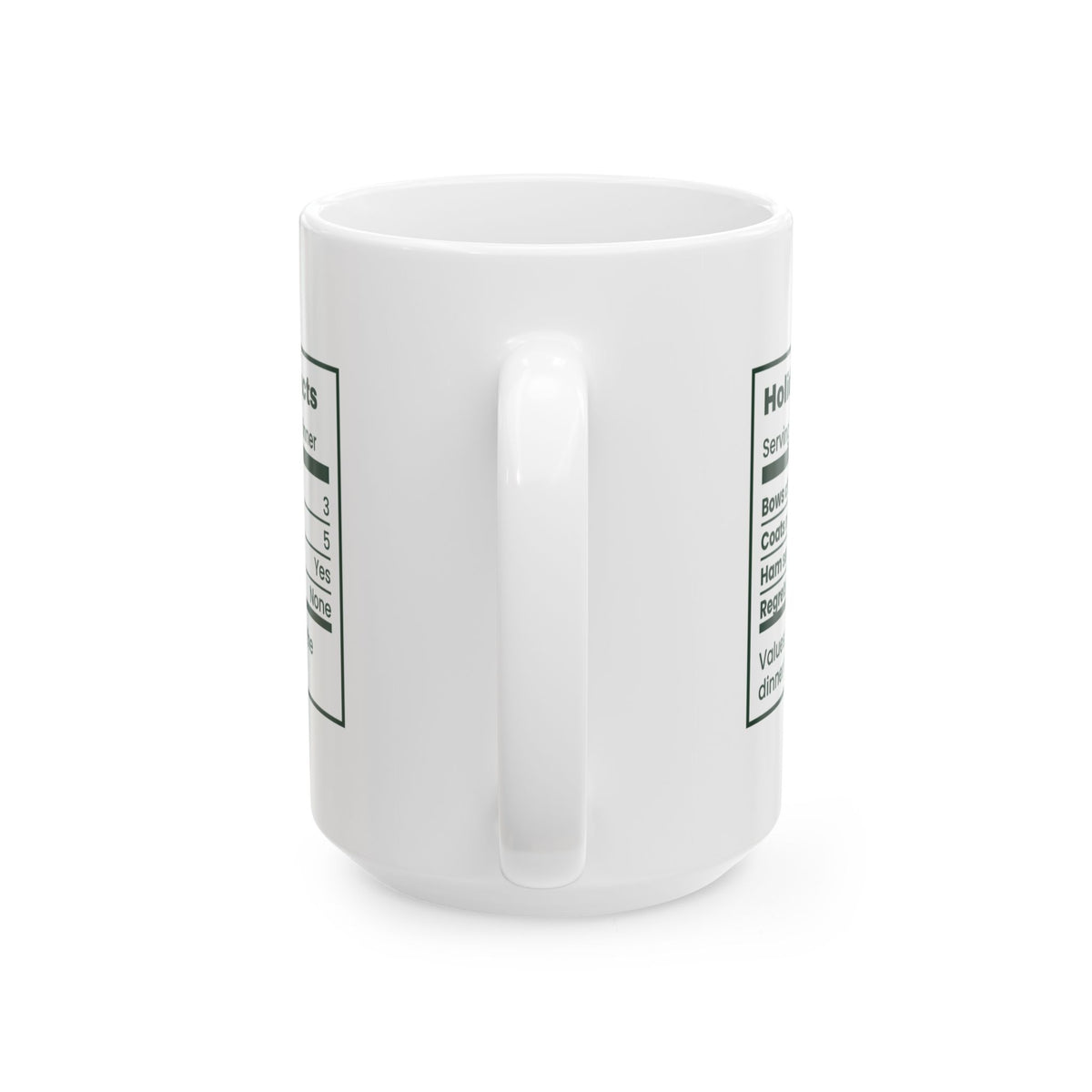Funny Christmas Dog Mom Coffee Mug Holiday Dog Facts For Dog Lovers