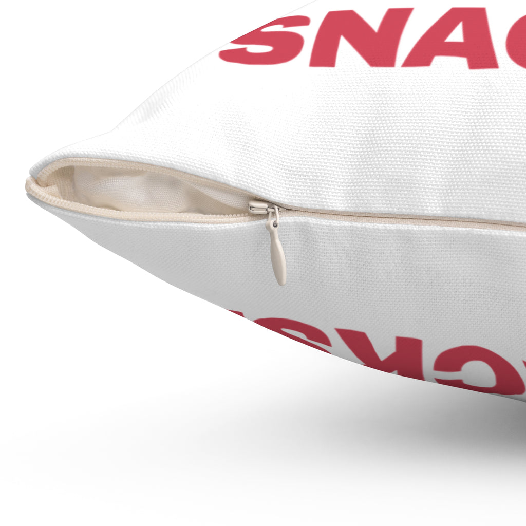Funny Snack Lover Throw Pillow I Came For The Snacks