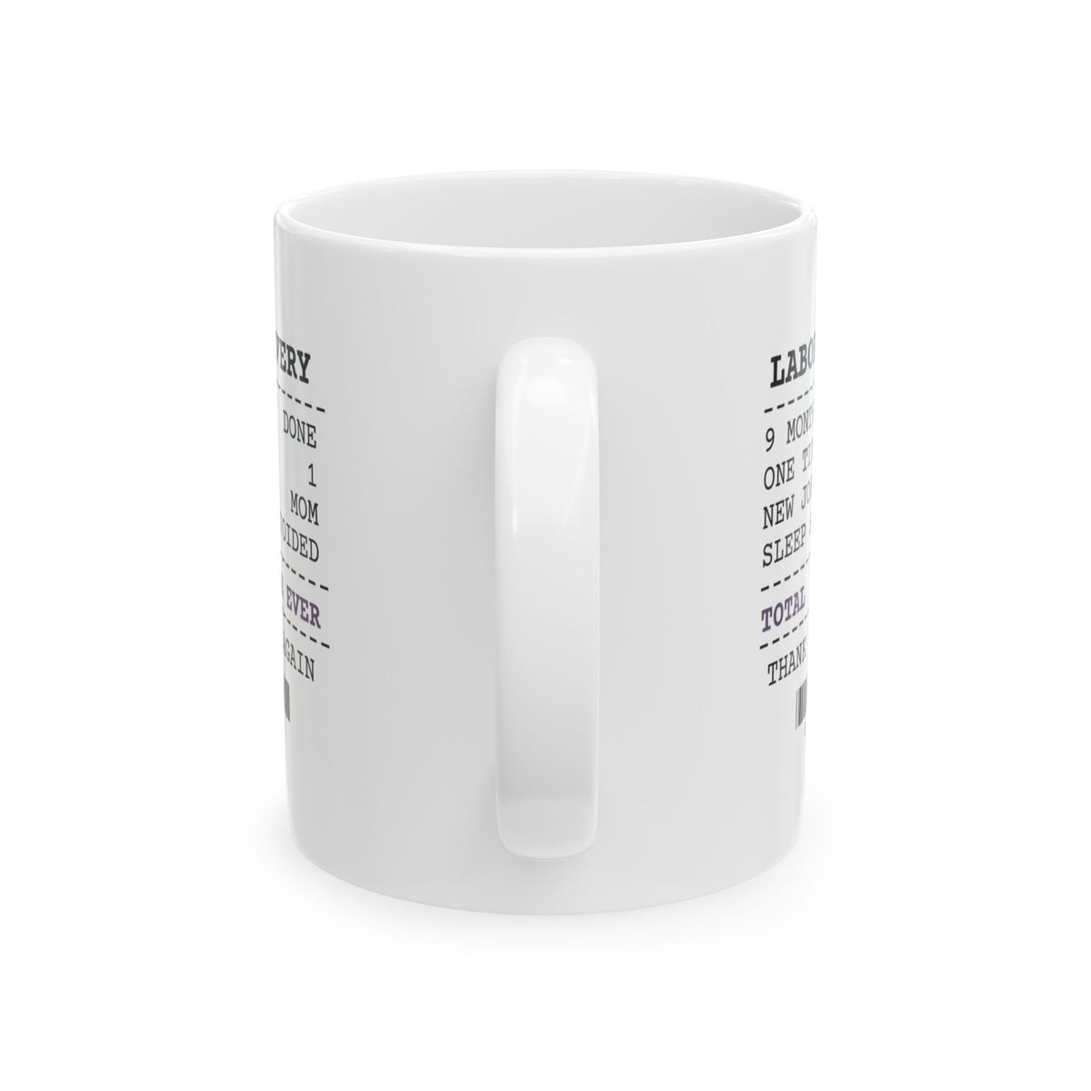 New Mom Coffee Mug Best Trade Ever Receipt For First Time Moms