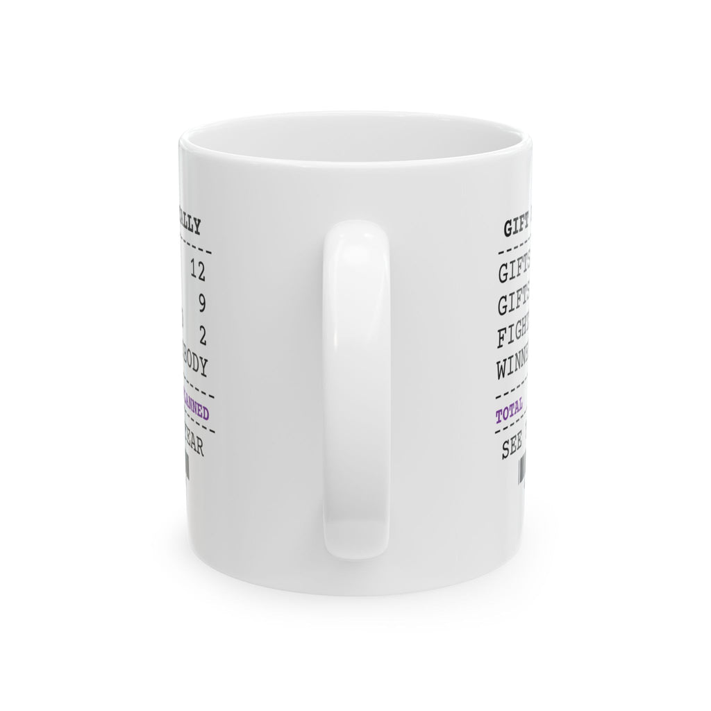 White Elephant Coffee Mug Chaos As Planned