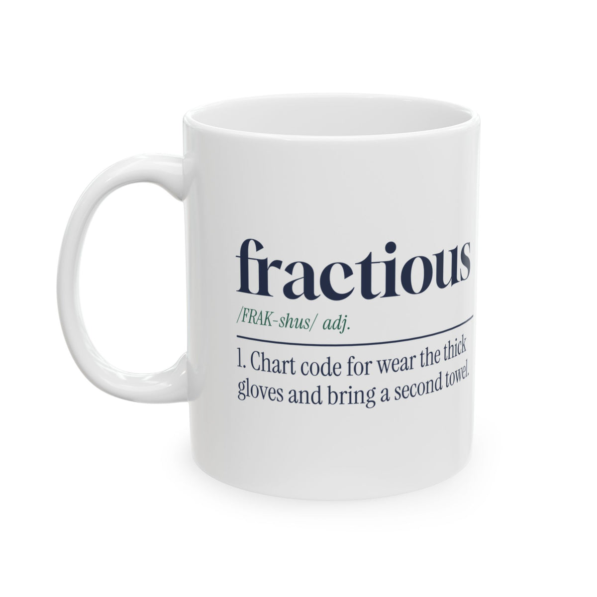 Funny Vet Tech Coffee Mug Fractious Definition For Vet Techs