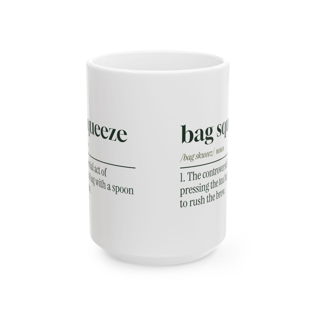 Funny Tea Lover Coffee Mug Bag Squeeze Dictionary Definition For Tea