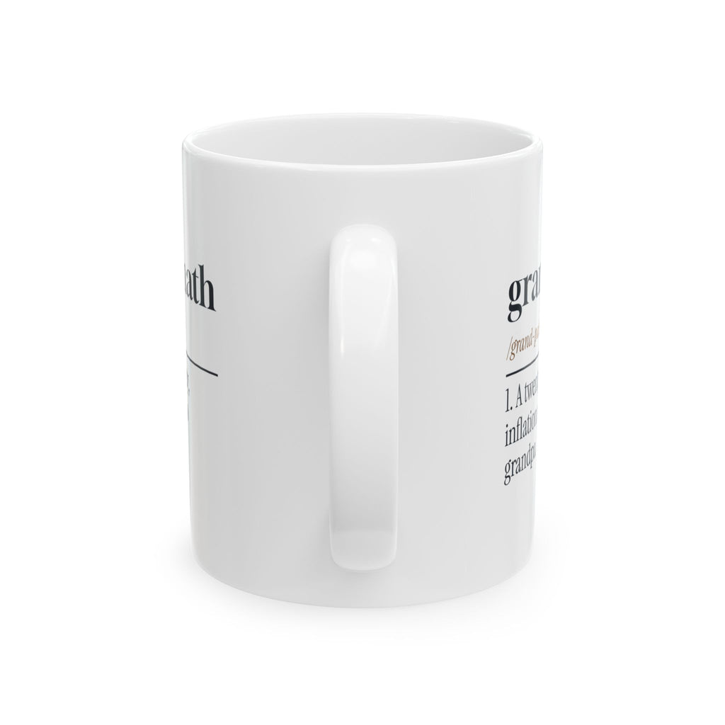 Funny Grandpa Math Dictionary Coffee Mug For Grandpa