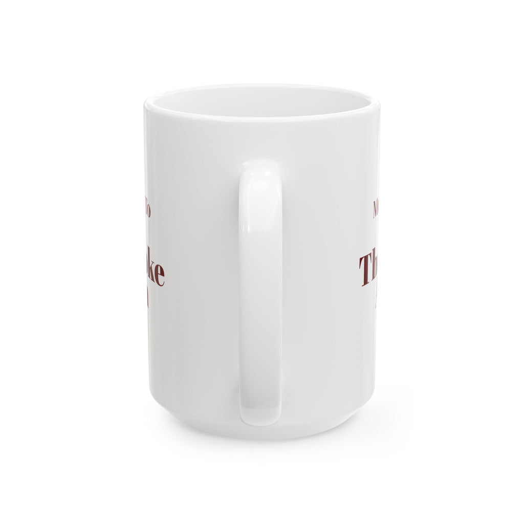 Funny Family Christmas Coffee Mug Most Likely To Set Off The Smoke Alarm