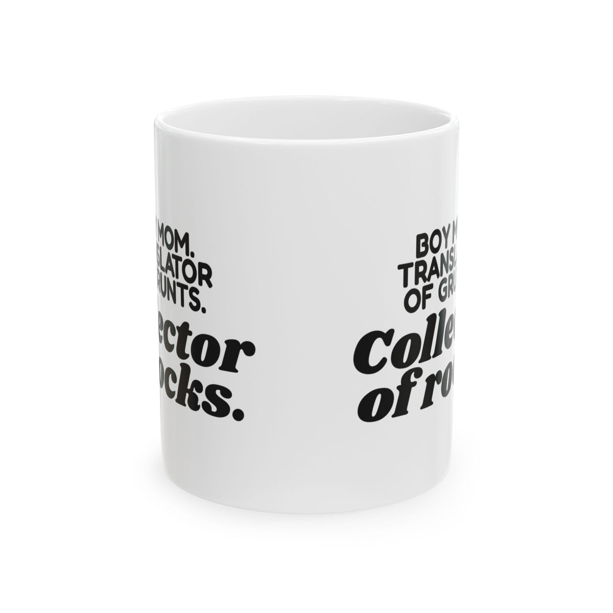 Boy Mom Coffee Mug Translator Of Grunts