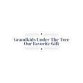 Christmas Grandparents Sticker Grandkids Under The Tree Keepsake