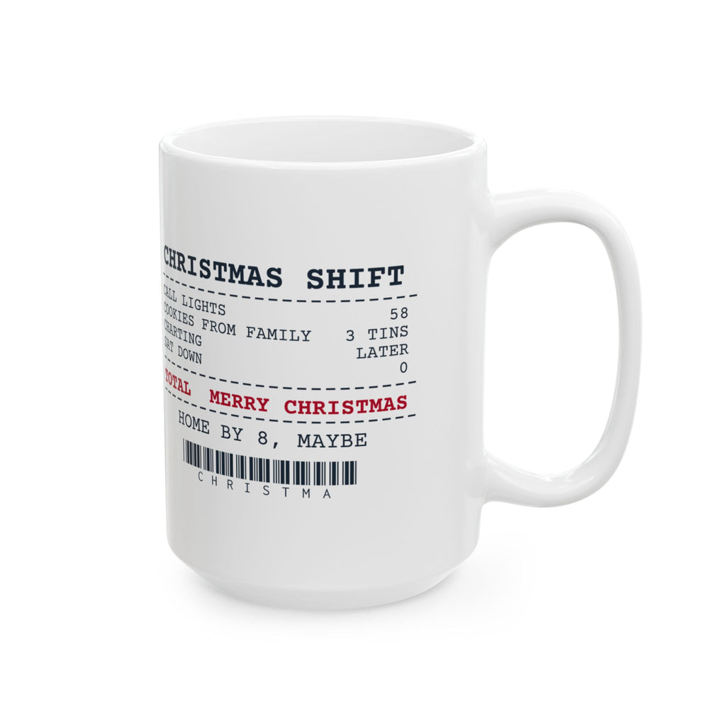 Funny Christmas Nurse Coffee Mug Call Lights 58 Cookie Tins 3 Receipt