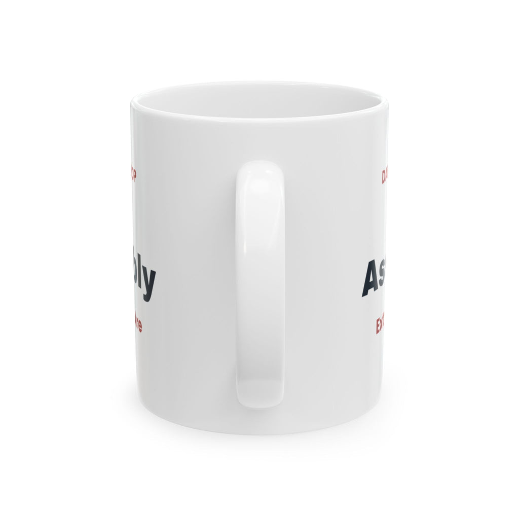 Funny Dad Christmas Coffee Mug Toy Assembly Extra Screws Are Normal