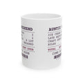 Funny Aunt Coffee Mug Ice Cream Stops 3 Late Bedtimes 2 Receipt
