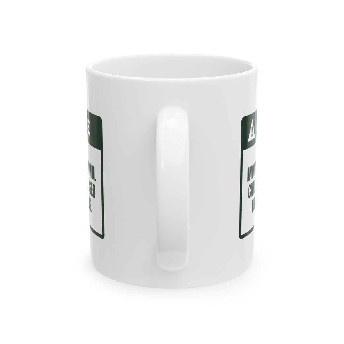 Funny Christmas Coffee Mug Mom Is Sitting Down Christmas Is Paused